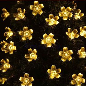 Solar Cherry Blossom Lights All Weatherproof (Light Color: MULTI COLOR)